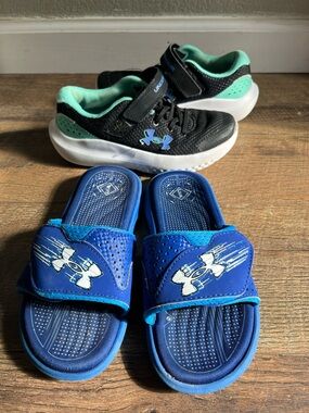 Under Armour shoe bundle lot boys size 1